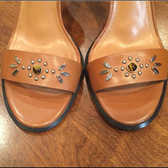 NWT Coach Indi Semi Matte Calf Sandle - Picture 5 of 8